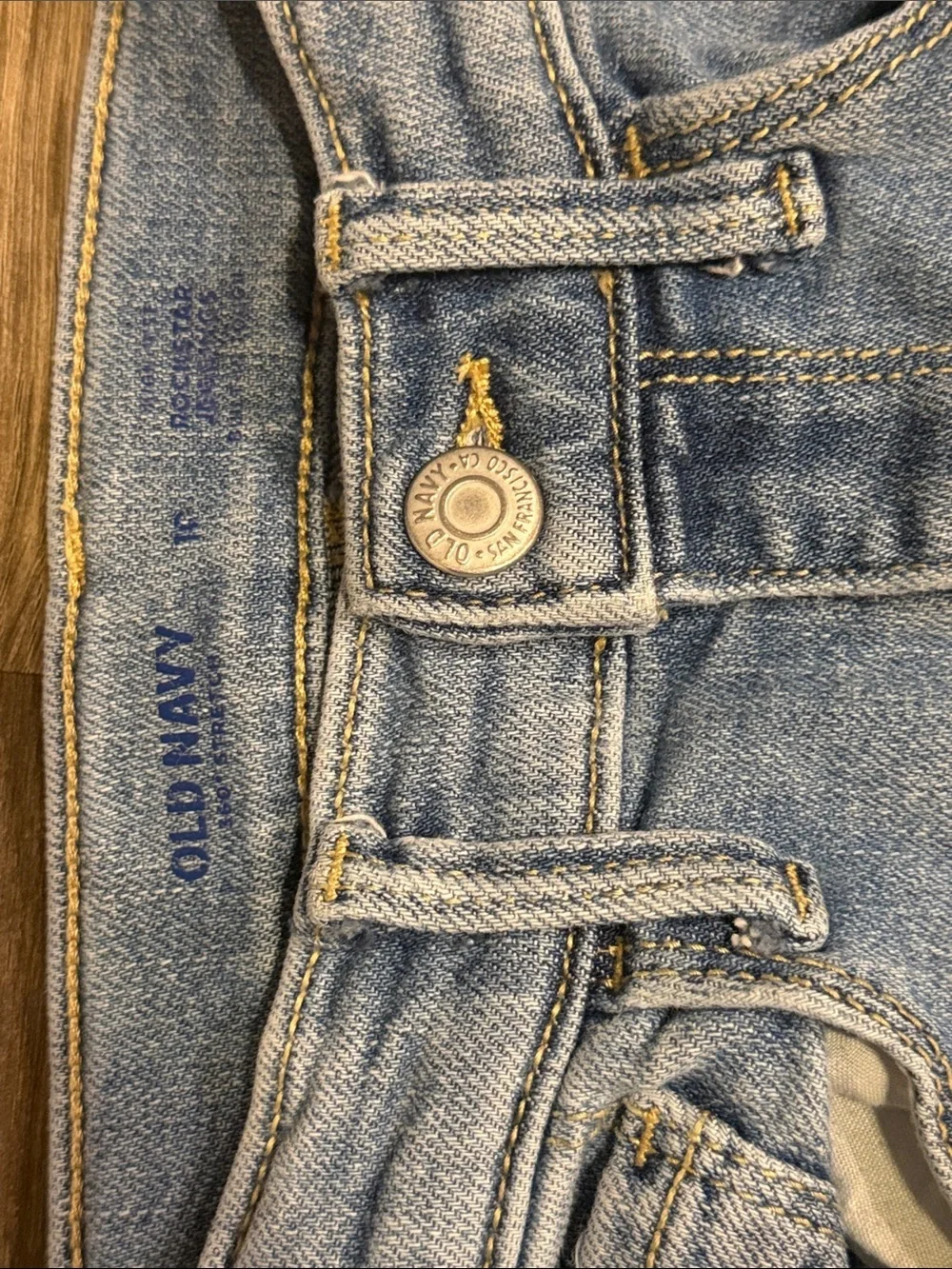 Girls Rockstar Jeggings Stretch Denim